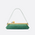 JACQUEMUS LE SALON CLUTCH AUS WILDLEDER MIT KROKO-EFFEKT