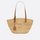 YVES SAINT LAURENT – PANIER-TASCHE AUS RAFFIA