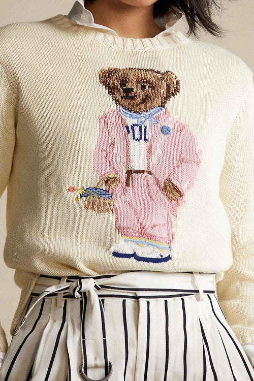 Sweater R&L | Pink Polo Bear