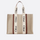 GROßE WOODY-TASCHE AUS LEINEN VON CHLOÉ
