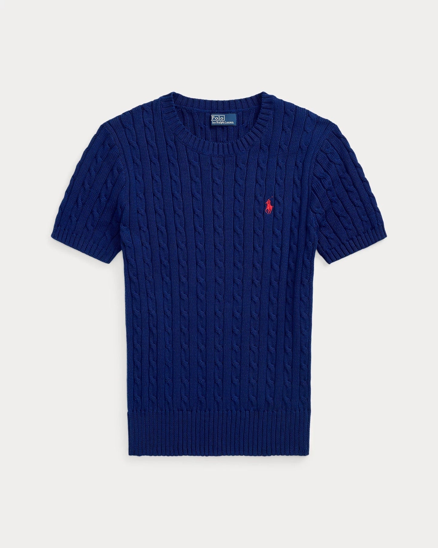 Sweater R&L | Short-Sleeve Cable-Knit