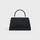 CELINE ANTOINETTE MITTELGROSSE TASCHE AUS SATINIERTEM KALBSLEDER – NATURFARBEN