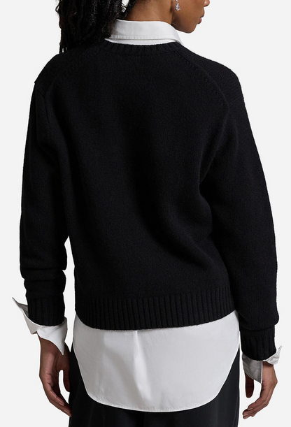 Sweater R&L | Black Polo Bear