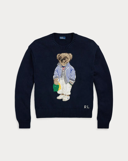 Sweater R&L | Navy Polo Bear