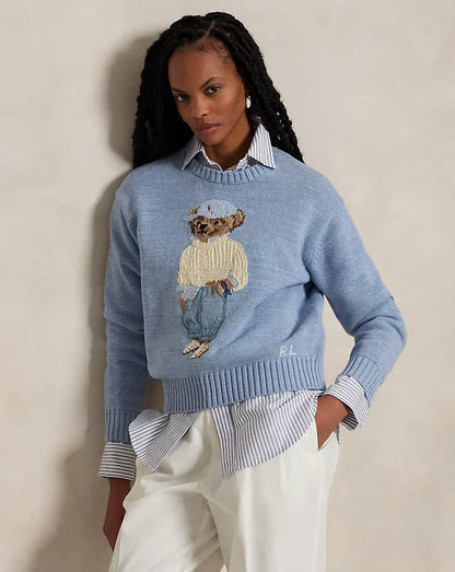 Sweater R&L | Blue Polo Bear