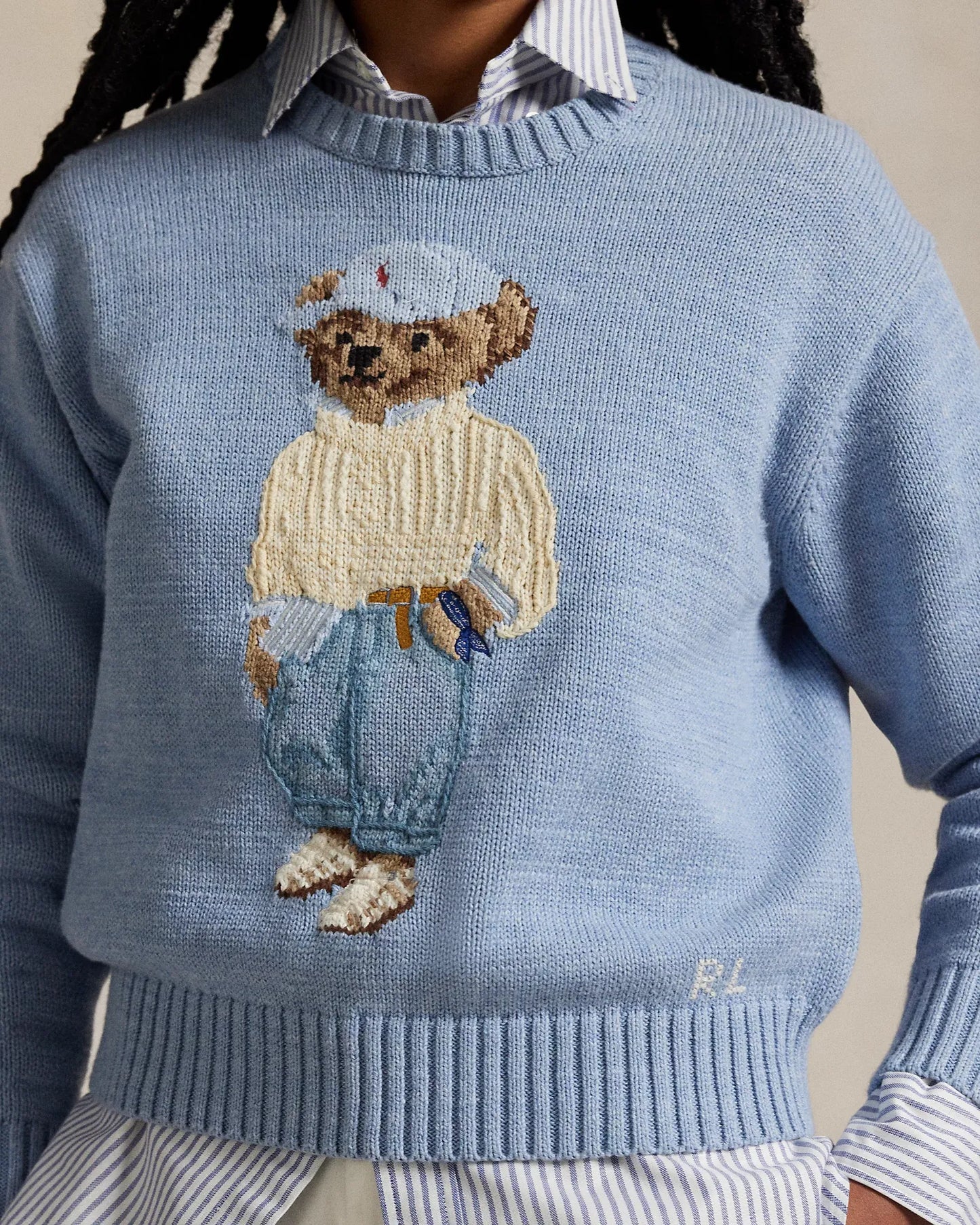 Sweater R&L | Blue Polo Bear